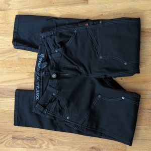 Dovetail Maven slim in No Fade Black Canvas 8x30